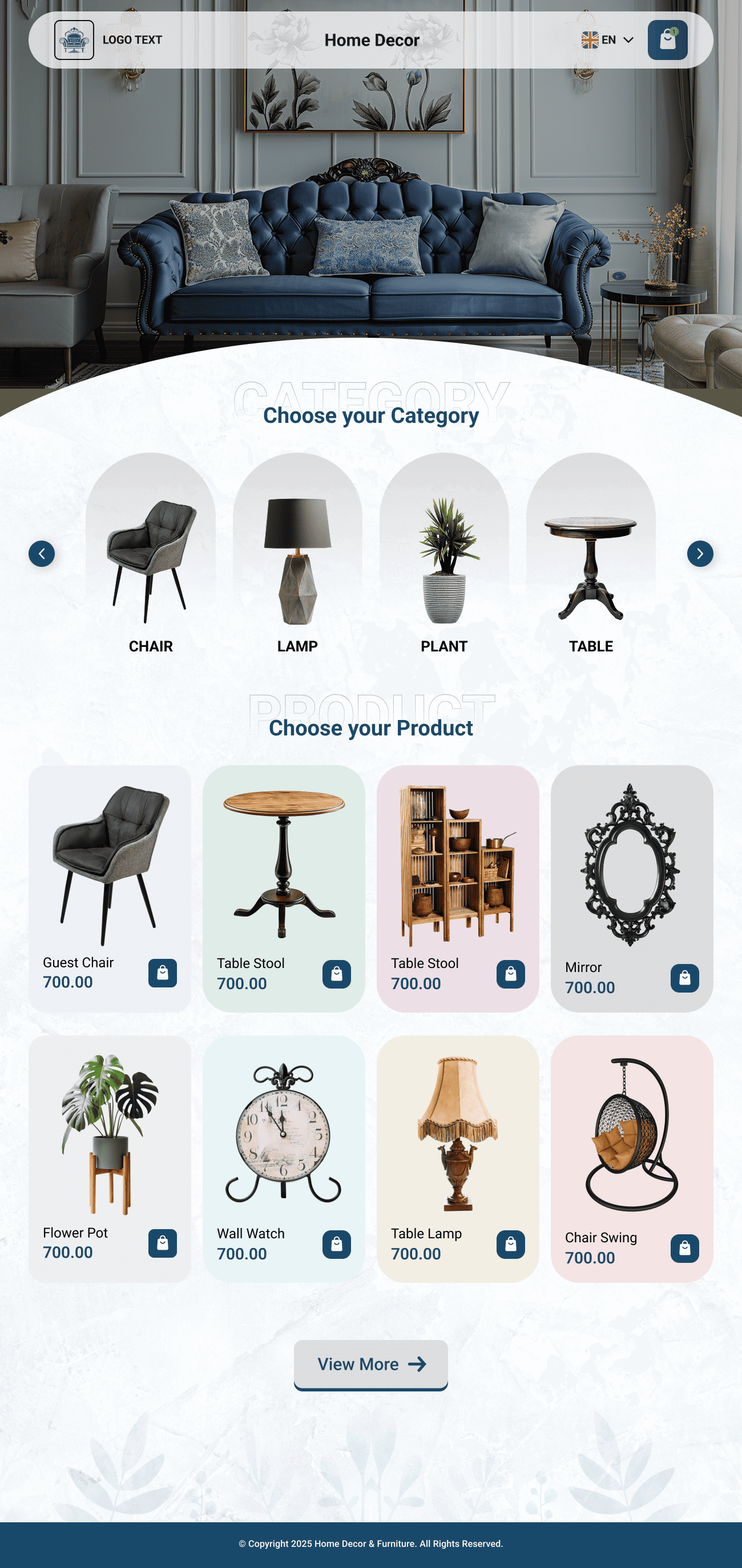 Home Decor WhatsApp Theme