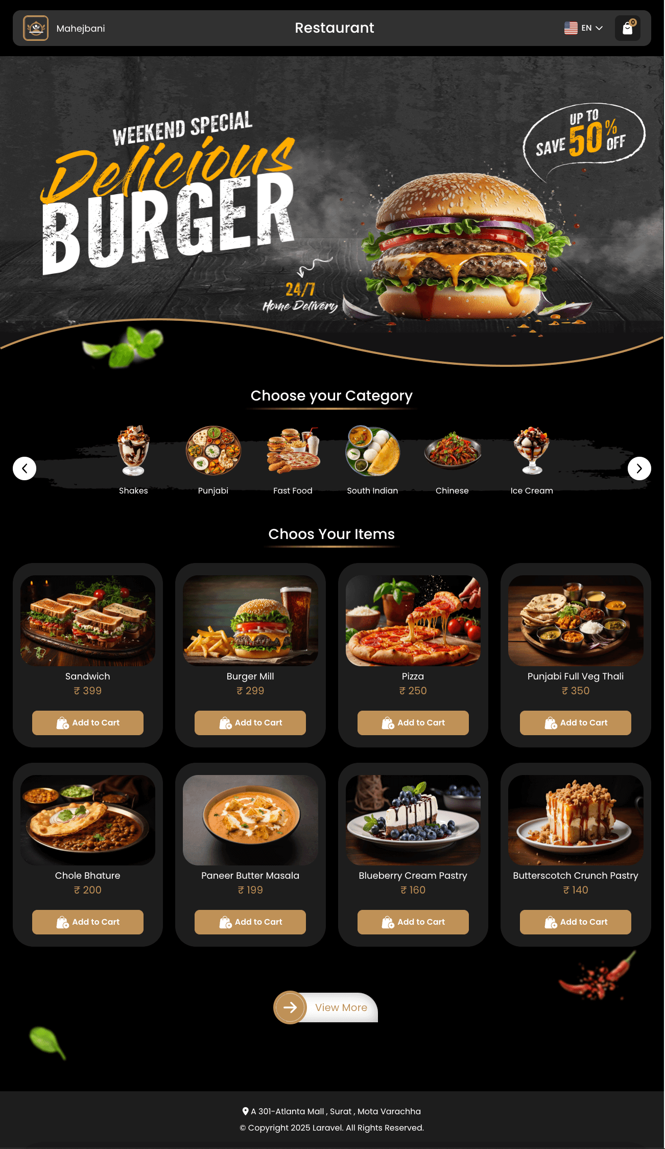 Restaurant WhatsApp Theme
